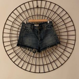 FREE PEOPLE jean shorts | worn once | size 27